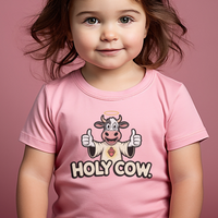 Holy Cow Toddler - Pink