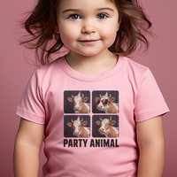 Party Animal Toddler Dark - Pink