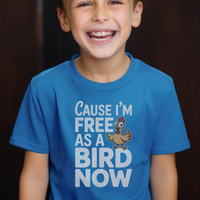Cause Im Free As A Bird Now Child - Royal