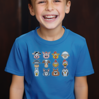 Barnyard Animals Child - Royal
