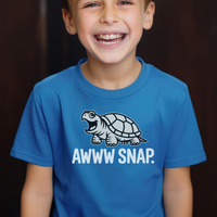 Awww Snap Child Dark - Royal