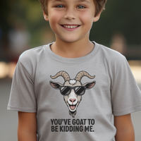 Youve Goat To Be Kidding Me Child - Sport Grey