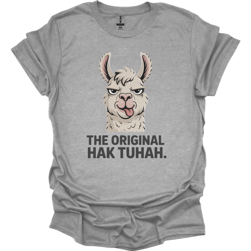 The Original Hawk Tuhah (Adult Unisex Tee) - Sport Grey