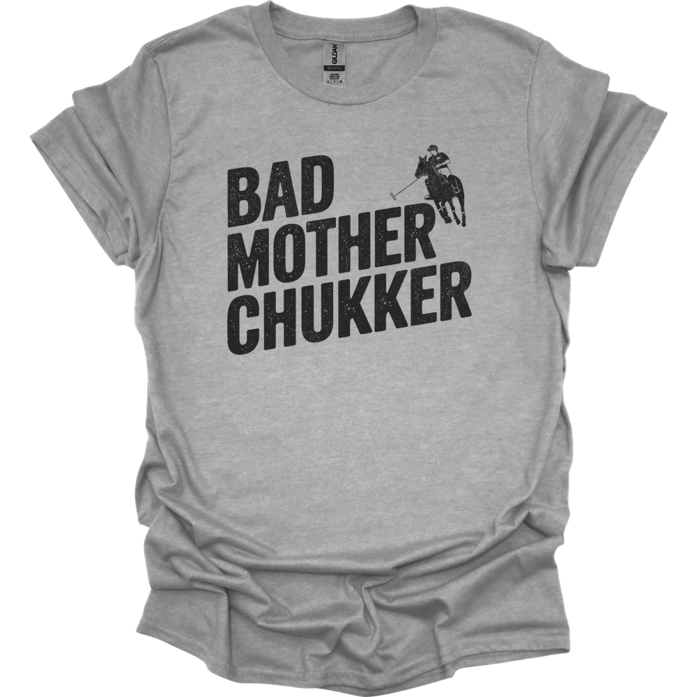 Bad Mother Chukker Polo - Sport Grey