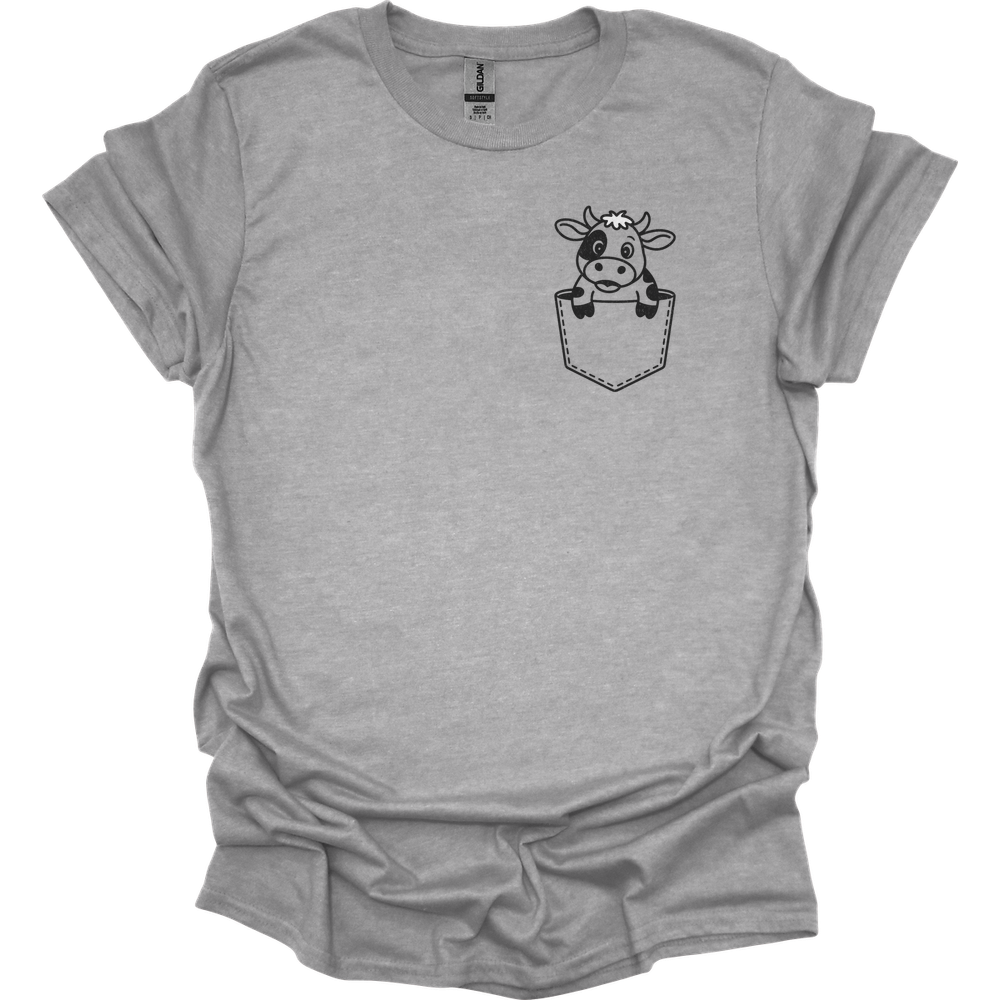 Cow In Pocket - Sport Grey