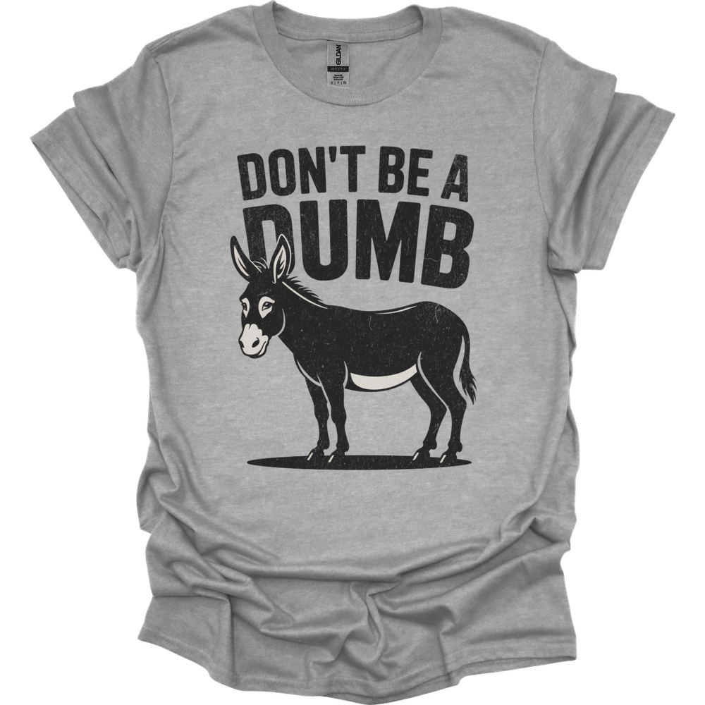 Dont Be A Dumbass - Sport Grey