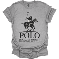 Polo Cause Money Doesnt Injure Itself - Sport Grey