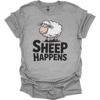 Sheep Happens - Sport Grey