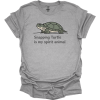 Snapping Turtle Is My Spirit Animal - Sport Grey