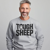 Tough Sheep (Adult Sweatshirt) - Sport Grey