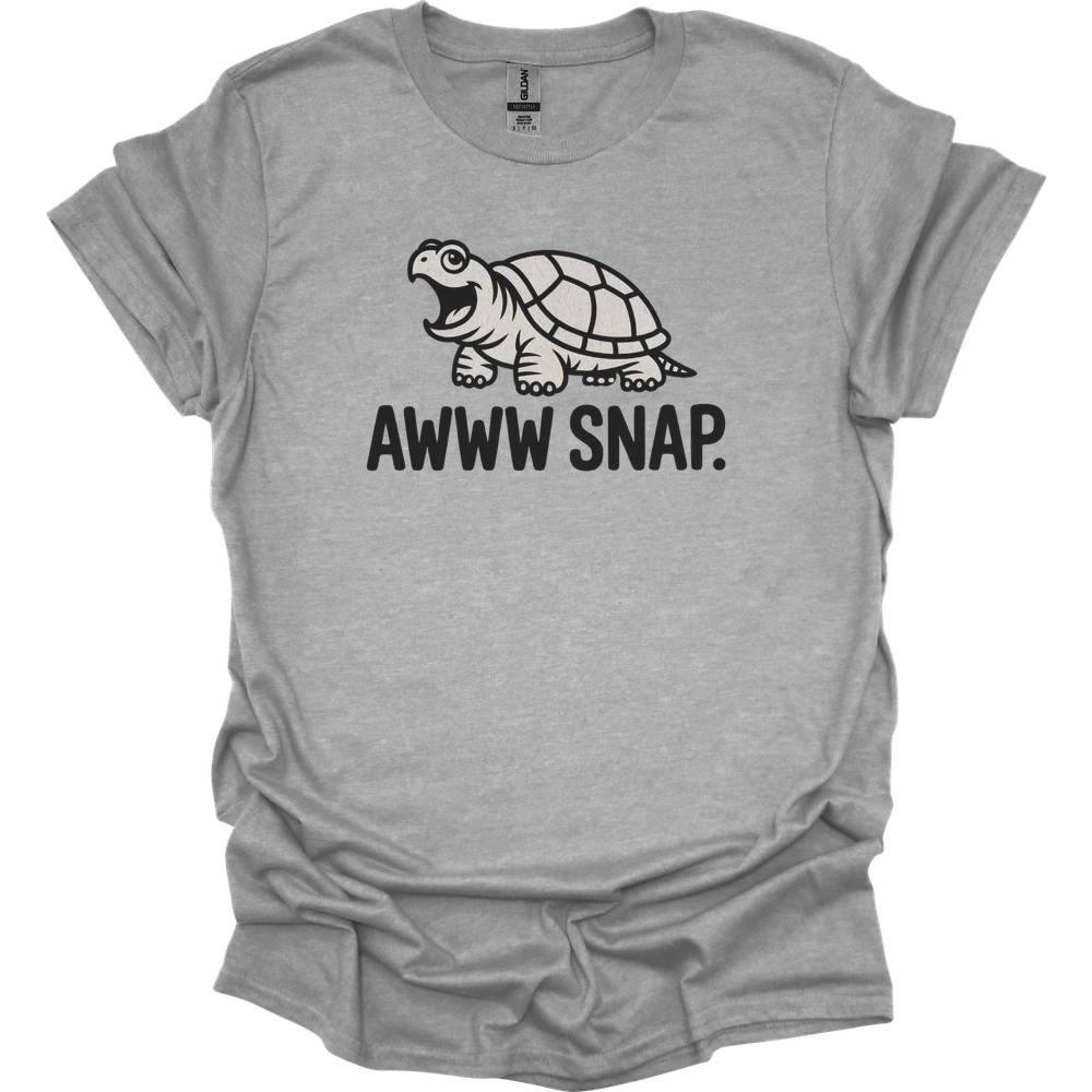 Awww Snap Adult Dark - Sport Grey