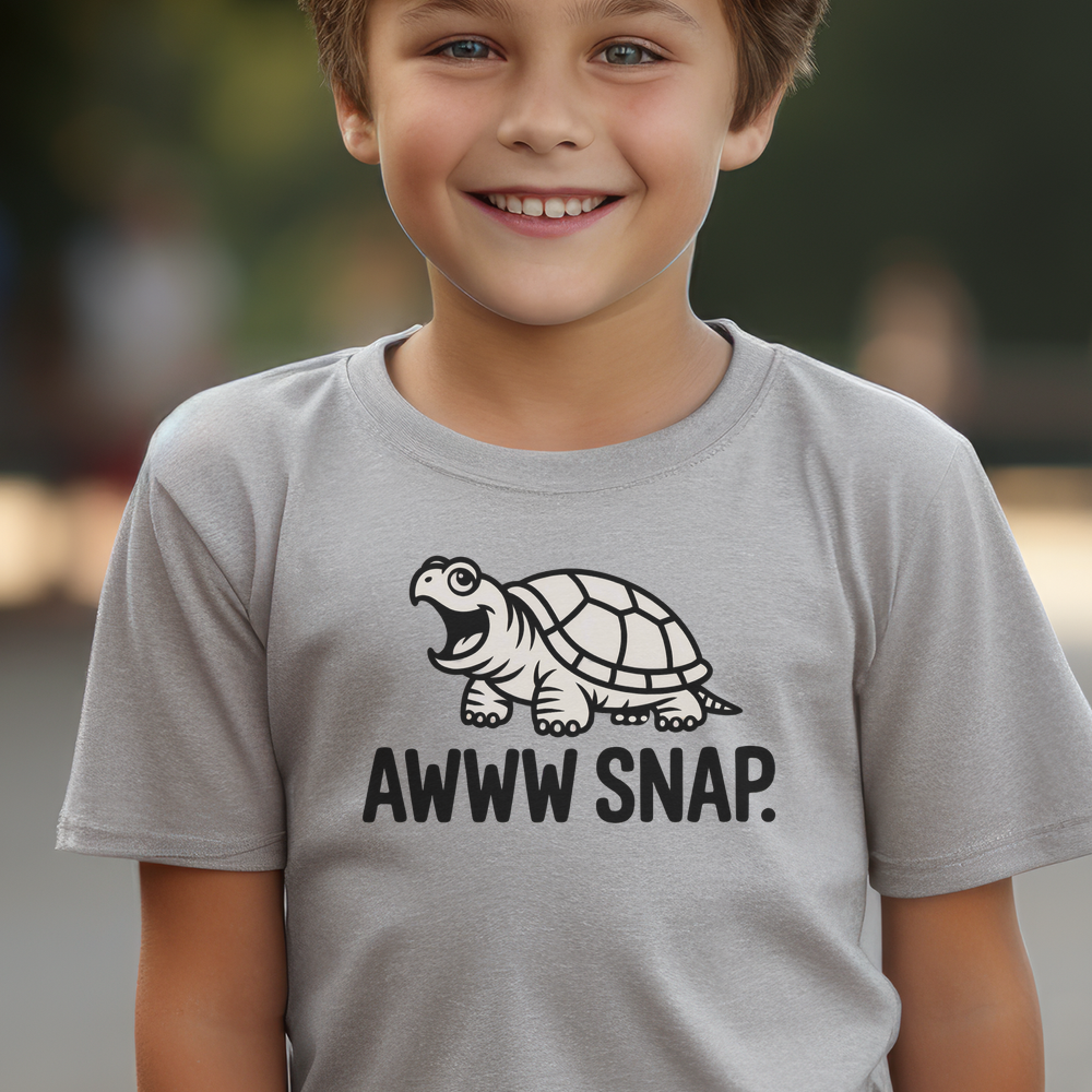 Awww Snap Child Dark - Sport Grey