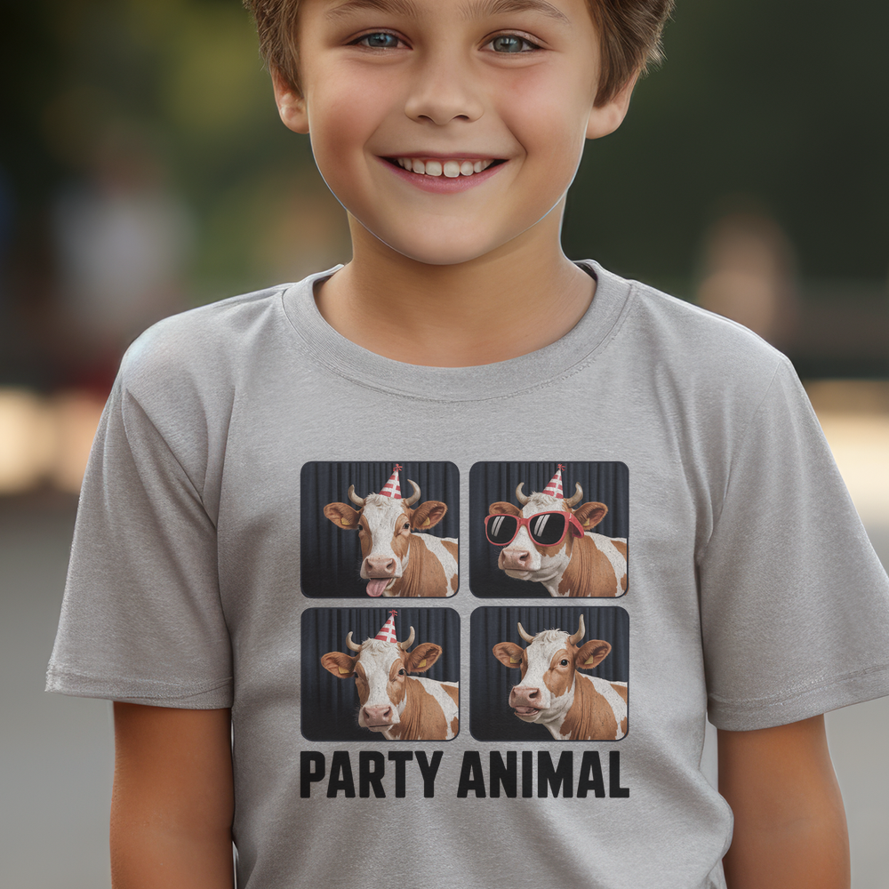 Party Animal Child Dark - Sport Grey