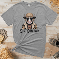 Kurt Cowbain (Adult Unisex Tee) - Sport Grey