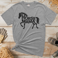 Horse Mama (Adult Unisex Tee) - Sport Grey