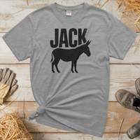 Jack Ass (Adult Unisex Tee) - Sport Grey