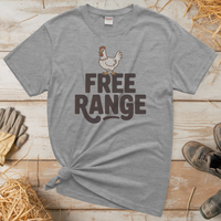 Free Range (Adult Unisex Tee) - Sport Grey