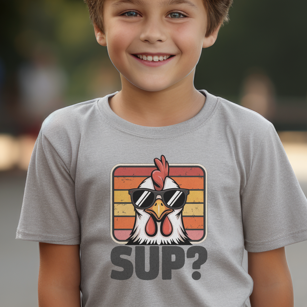 Sup Child Tee - Sport Grey
