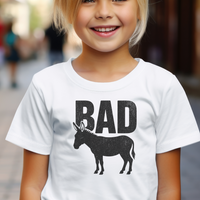 Bad Ass Child T Shirt - White