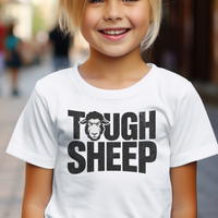 Tough Sheep Child T Shirt - White