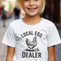 Local Egg Dealer Child - White