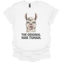 The Original Hawk Tuhah (Adult Unisex Tee) - White