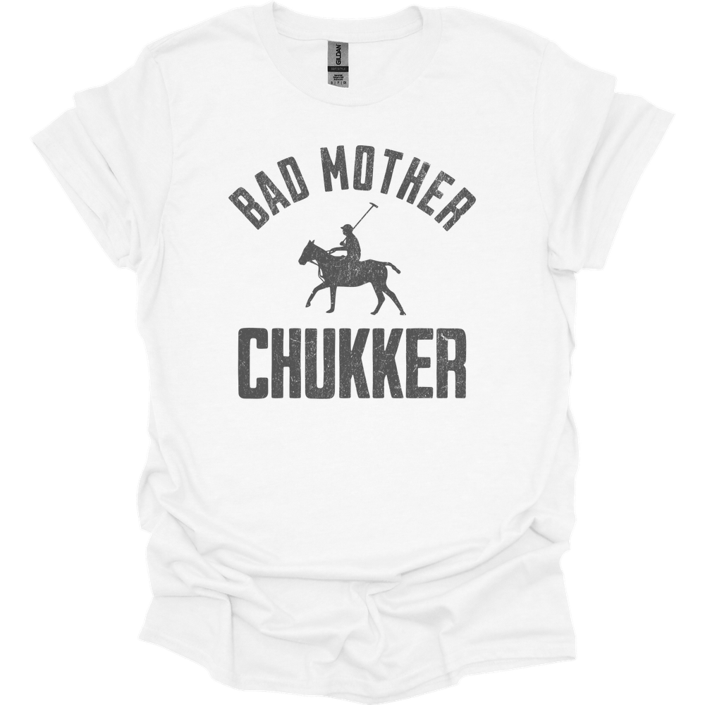 Bad Mother Chukker Horse Polo - White