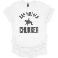 Bad Mother Chukker Horse Polo - White