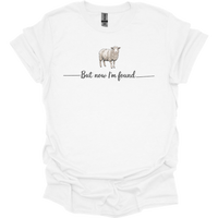 But Now Im Found Spiritual Sheep - White