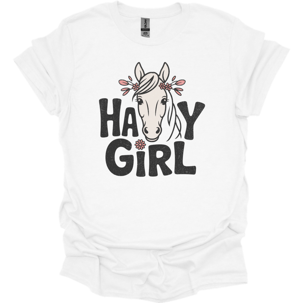 Hay Girl - White