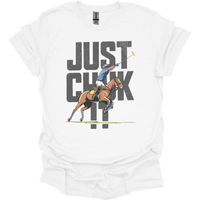 Just Chuk It Polo - White