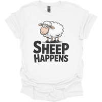 Sheep Happens - White