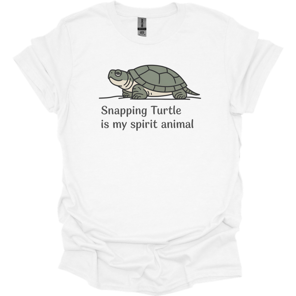 Snapping Turtle Is My Spirit Animal - White