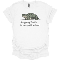 Snapping Turtle Is My Spirit Animal - White