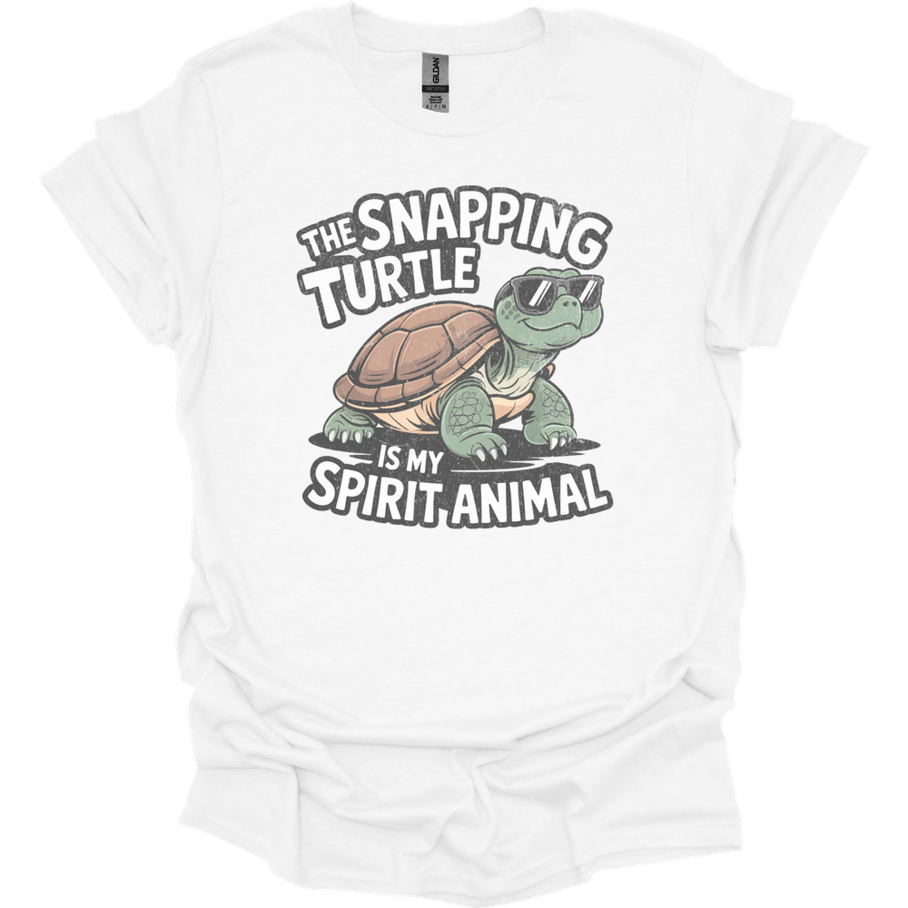 The Snapping Turtle Is My Spirit Animal - White