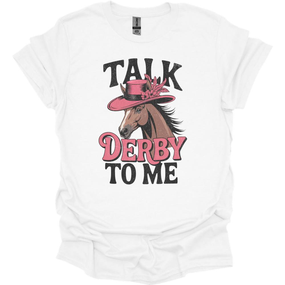 Talk Derby To Me - White