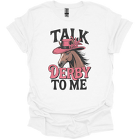 Talk Derby To Me - White