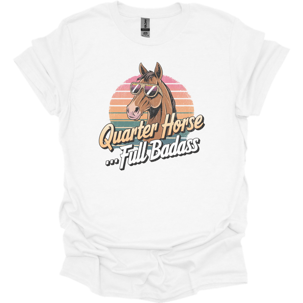 Quarter Horse Full Badass - White