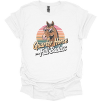Quarter Horse Full Badass - White