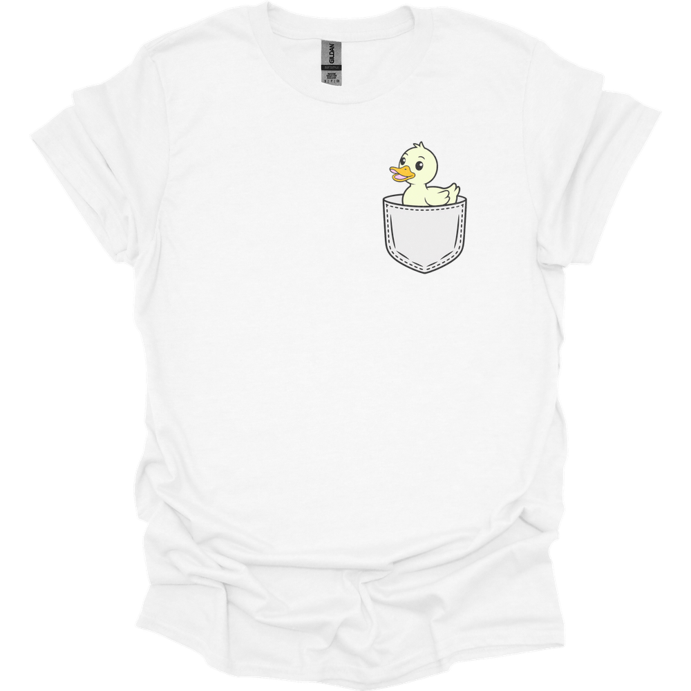 Duck In Pocket - White