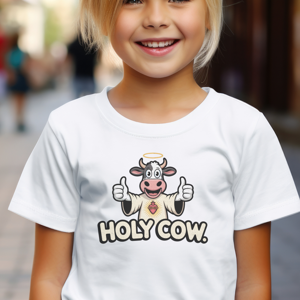 Holy Cow Child - White