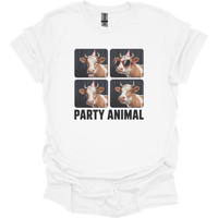 Party Animal Adult Dark - White