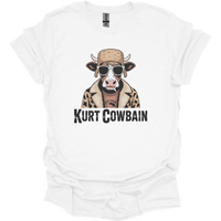 Kurt Cowbain Adult Dark - White