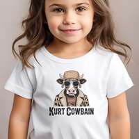 Kurt Cowbain Toddler Dark - White
