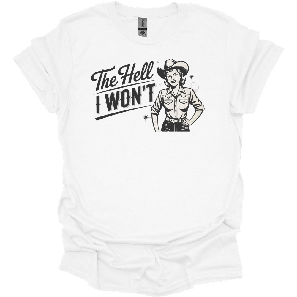 The Hell I Wont - White