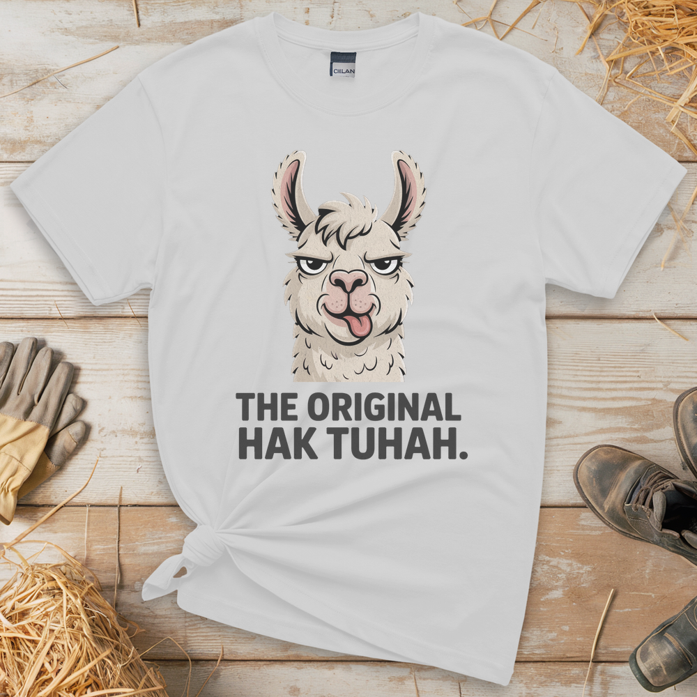 The Original Hawk Tuhah (Adult Unisex Tee) - White
