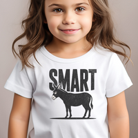Smart Ass Toddler - White