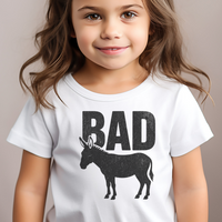 Bad Ass Toddler - White