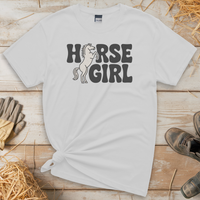Horse Girl Tee - White