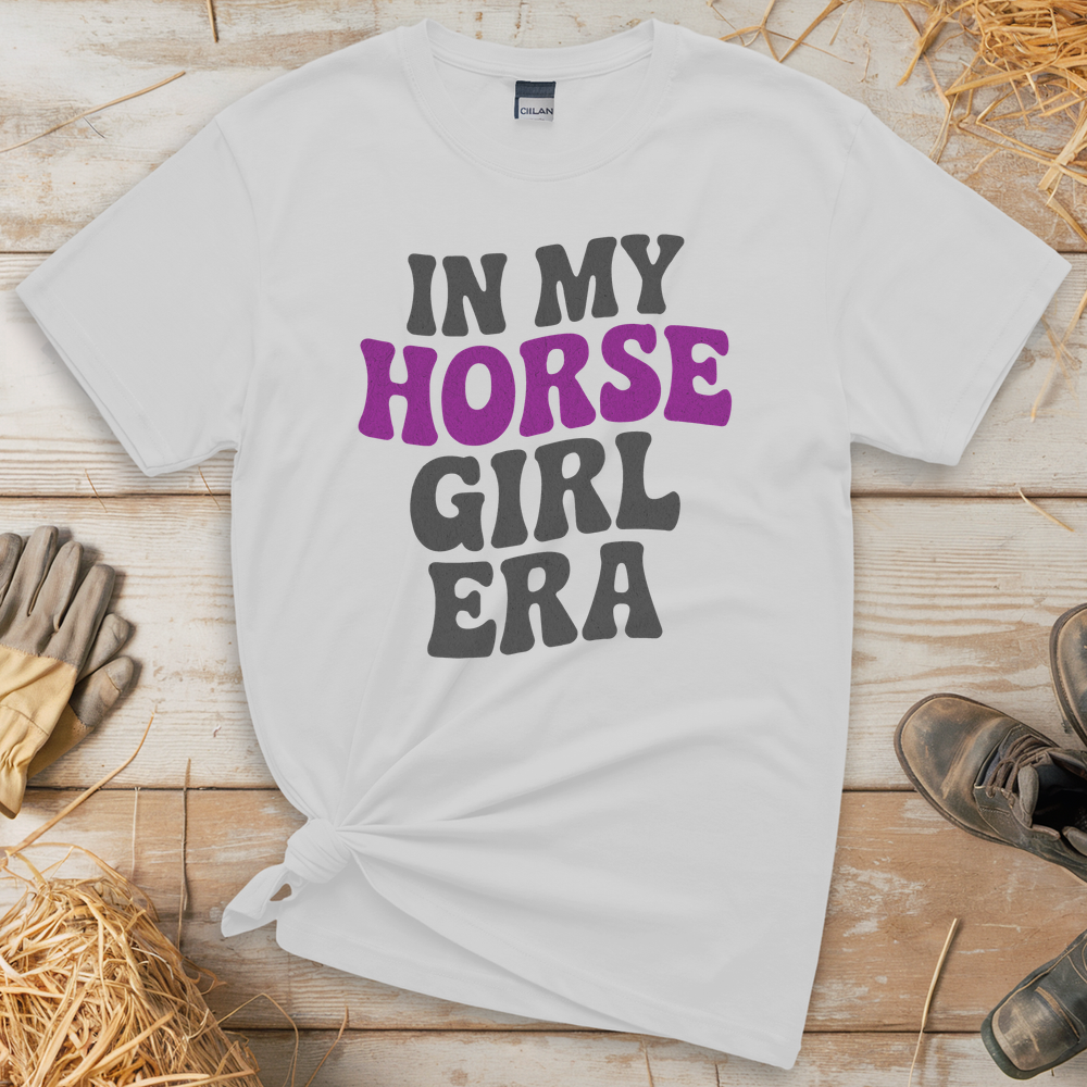 Horse Girl Era Tee - White